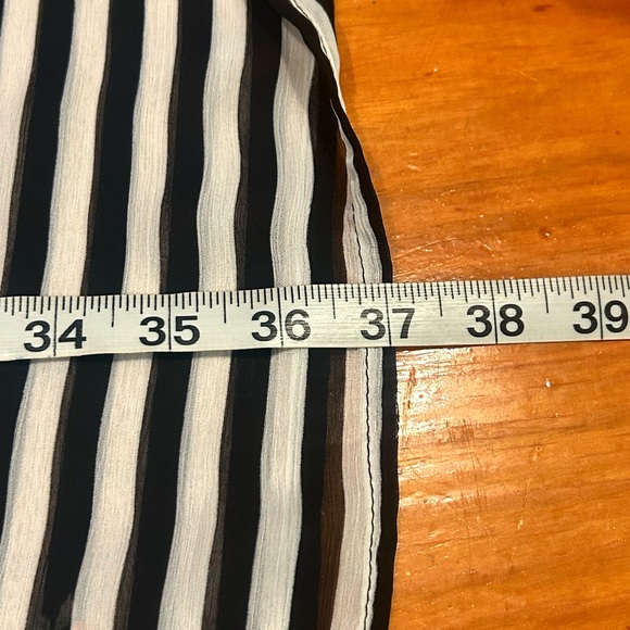 NWOT Time and Tru One size fits most floral striped kimono - Picture 11 of 11